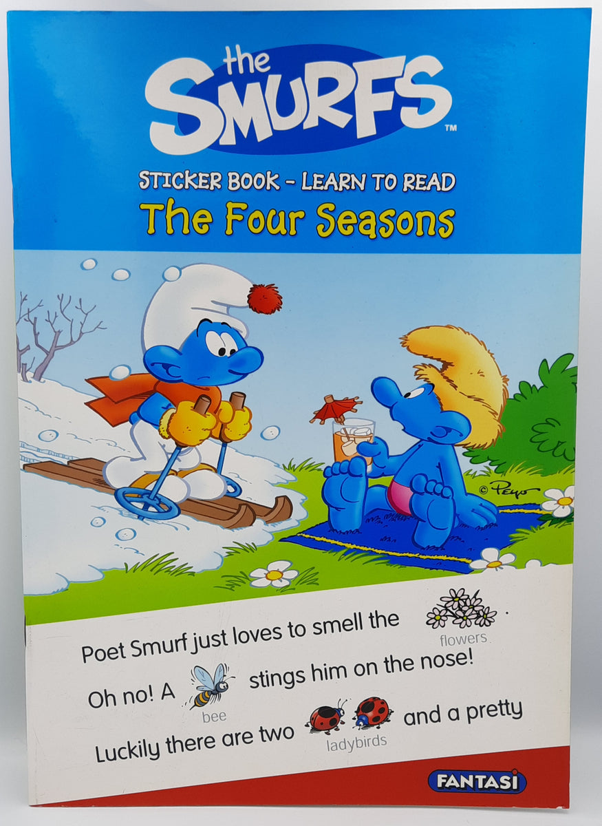 The Smurfs Sticker Book - Learn To Read: The Four Seasons – Pre-Booked