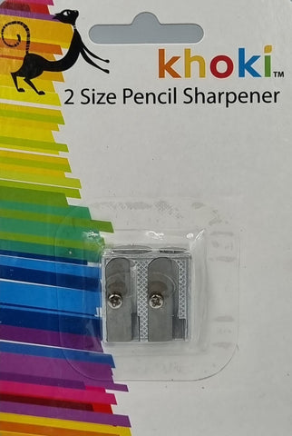 2 Hole Metal Pencil Sharpener