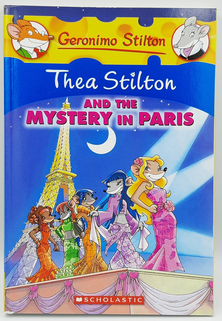 Libri per bambini Geronimo Stilton Thea Stilton e Mystery in Paris