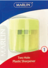 2 Hole Plastic Sharpener and Container