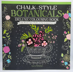 Chalk-Style- Botanicals Deluxe Colouring Book