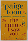 The Minute I Saw You by Paige Toon